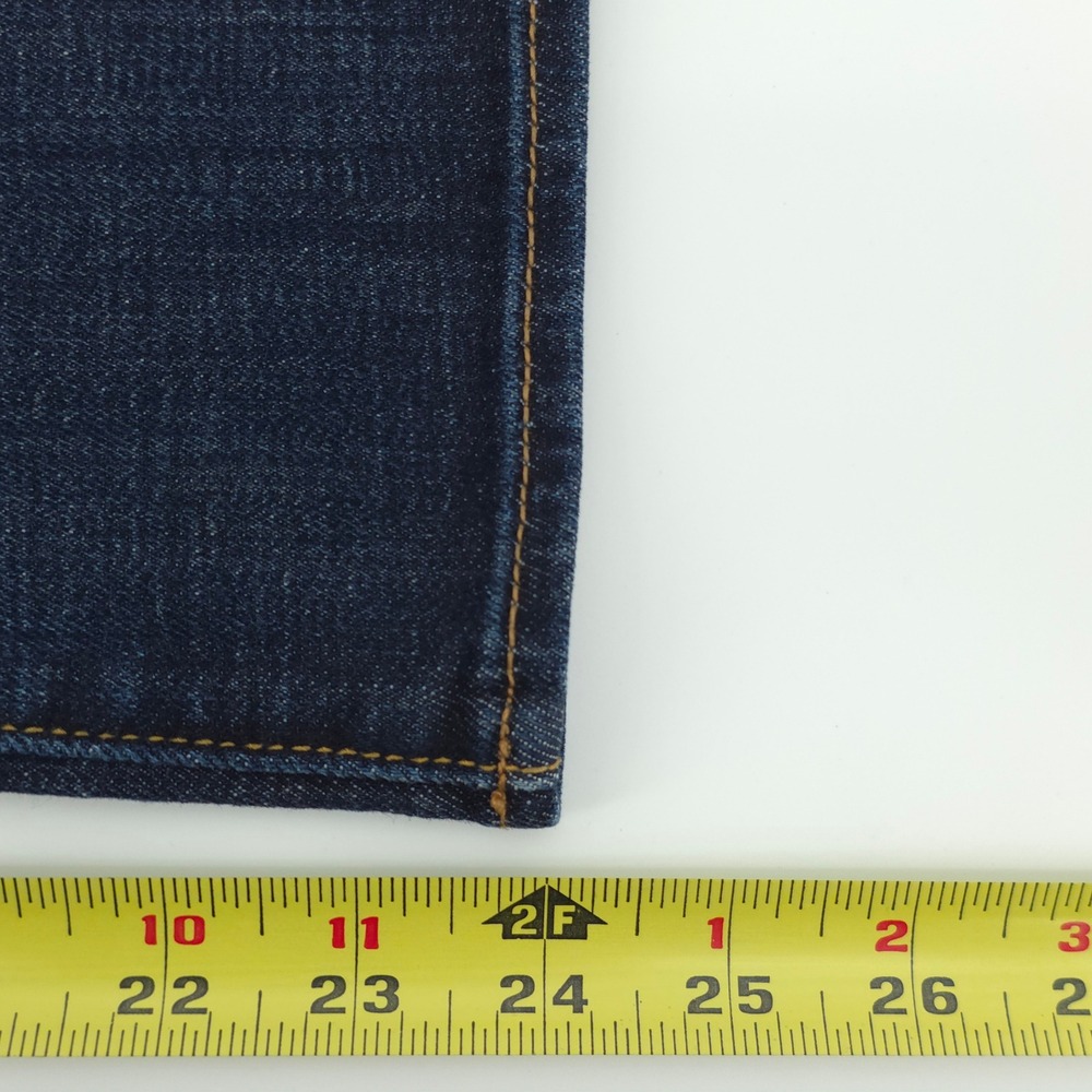 American Eagle Artist Crop Womens Jeans 4 Dark Blue Stretch Denim Casual - Picture 9 of 9